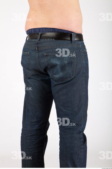 Thigh Whole Body Man Casual Jeans Average Studio photo references