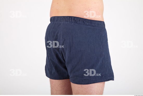 Whole Body Bottom Man Casual Underwear Shorts Average Studio photo references