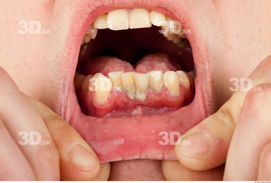 Whole Body Teeth Man Casual Average Studio photo references