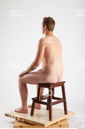 Whole Body Man Artistic poses White Nude Average