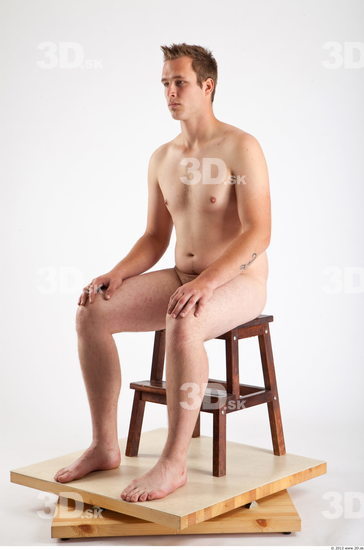 Whole Body Man Artistic poses White Nude Average