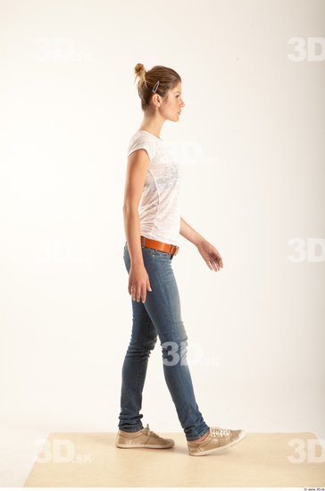 Whole Body Woman Animation references White Formal Slim