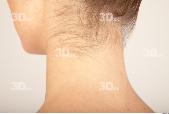 Neck Whole Body Woman Casual Slim Studio photo references