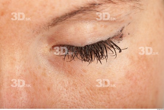 Eye Whole Body Woman Casual Slim Studio photo references