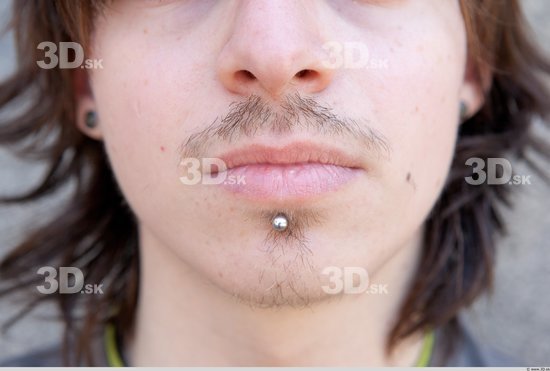 Mouth Man White Piercing Average