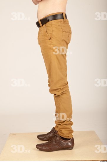 Leg Whole Body Man Casual Trousers Average Studio photo references