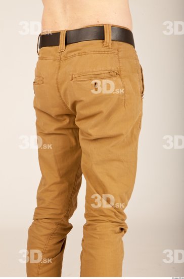 Thigh Whole Body Man Casual Trousers Average Studio photo references