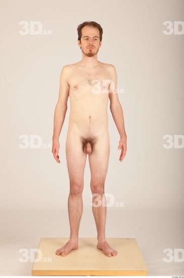 Whole Body Man Animation references Nude Casual Average Studio photo references