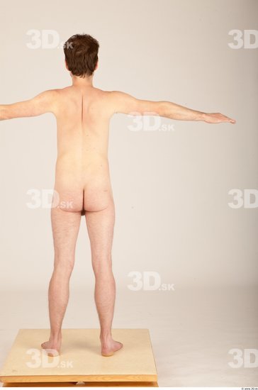 Whole Body Man T poses Nude Casual Average Studio photo references