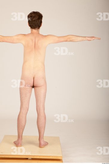 Whole Body Man T poses Nude Casual Average Studio photo references