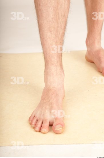 Foot Whole Body Man Casual Average Studio photo references