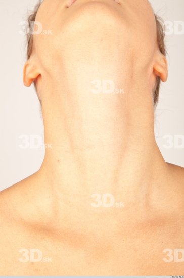 Neck Whole Body Woman Formal Slim Studio photo references