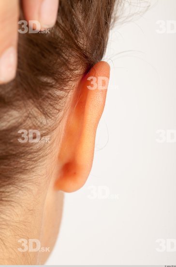 Ear Whole Body Woman Formal Slim Studio photo references