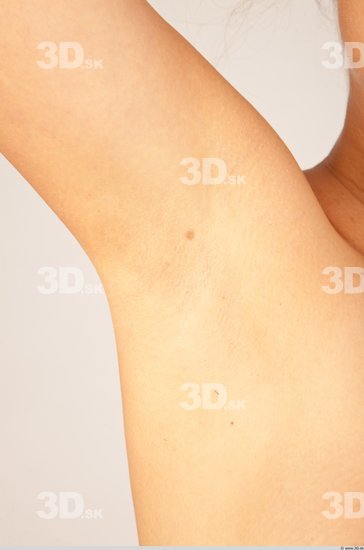 Whole Body Underarm Woman Nude Formal Slim Studio photo references