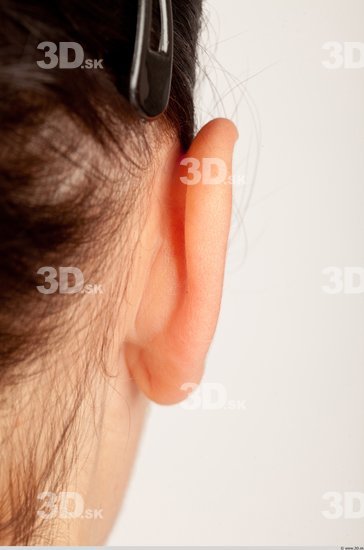 Ear Whole Body Woman Casual Slim Studio photo references