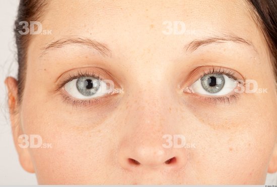 Eye Whole Body Woman Casual Slim Studio photo references