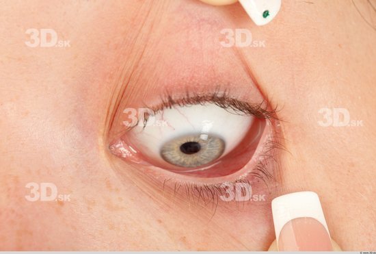 Eye Whole Body Woman Casual Slim Studio photo references