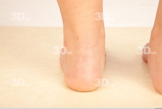 Foot Whole Body Woman Casual Slim Studio photo references