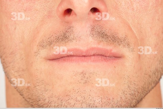 Mouth Whole Body Man Casual Athletic Studio photo references