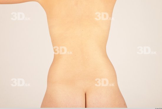 Whole Body Back Woman Nude Formal Slim Studio photo references