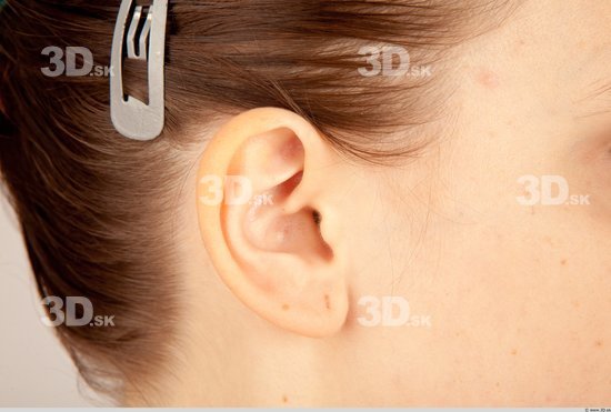 Ear Whole Body Woman Formal Slim Studio photo references