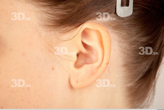 Ear Whole Body Woman Formal Slim Studio photo references