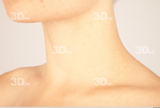 Neck Whole Body Woman Formal Slim Studio photo references