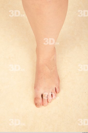 Foot Whole Body Woman Formal Slim Studio photo references