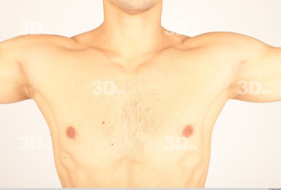 Chest Whole Body Man Nude Casual Athletic Studio photo references