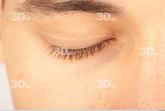 Eye Whole Body Man Casual Athletic Studio photo references