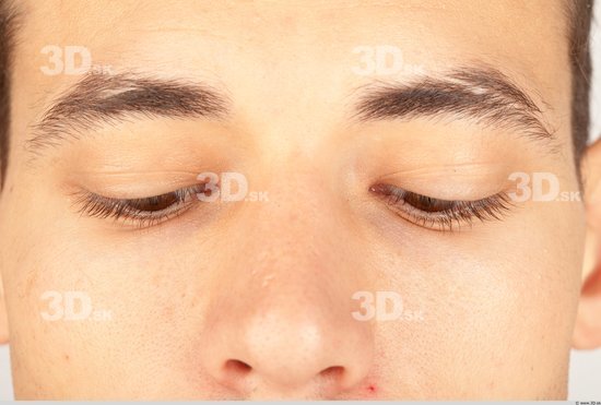 Eye Whole Body Man Casual Athletic Studio photo references