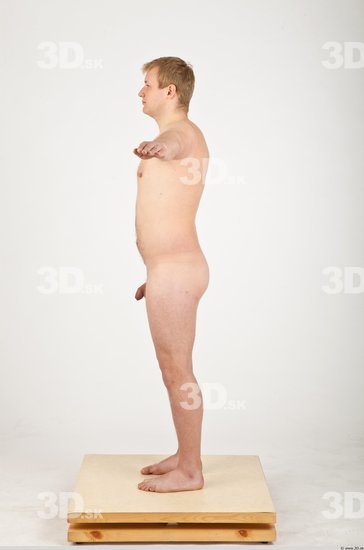 Whole Body Man White Nude Average Male Studio Poses