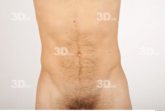 Whole Body Man White Nude Average Bearded Male Studio Poses