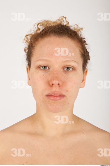 Whole Body Woman White Nude Average Female Studio Poses