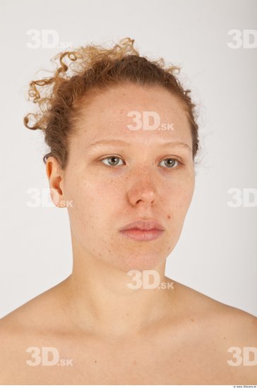 Whole Body Woman White Nude Average Female Studio Poses