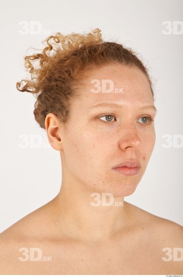 Whole Body Woman White Nude Average Female Studio Poses