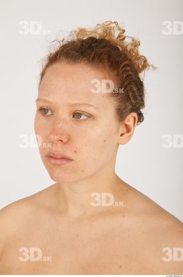 Whole Body Woman White Nude Average Female Studio Poses