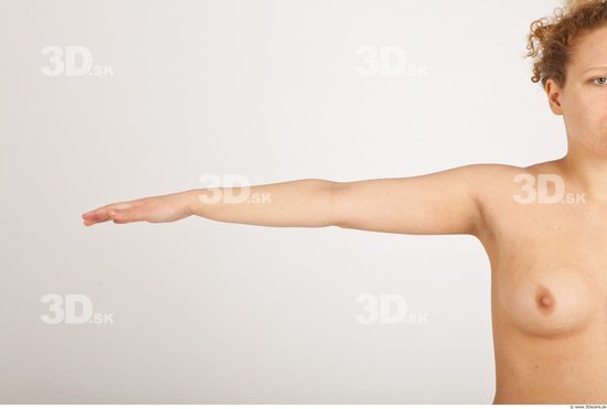Whole Body Woman White Nude Average Female Studio Poses