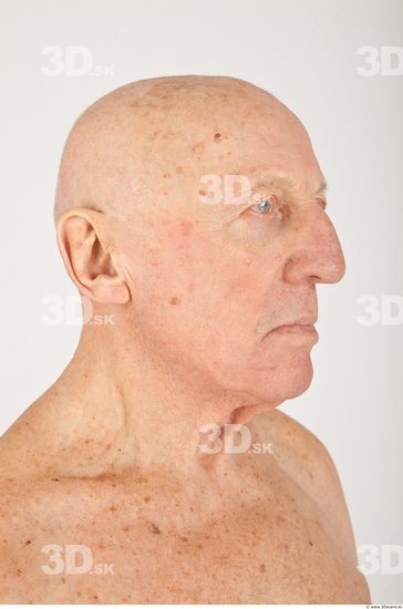 Whole Body Man White Nude Average Wrinkles Male Studio Poses