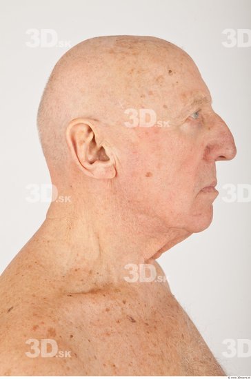 Whole Body Man White Nude Average Wrinkles Male Studio Poses