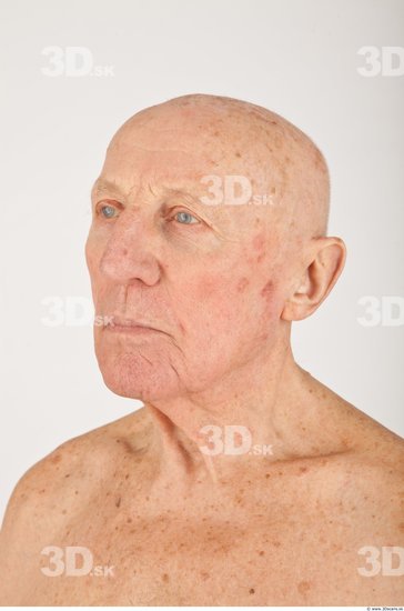 Whole Body Man White Nude Average Wrinkles Male Studio Poses