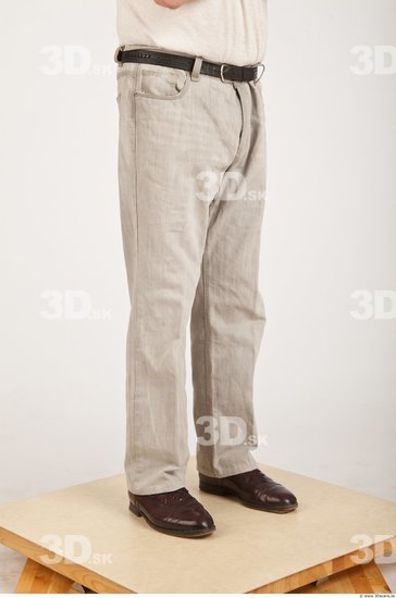 Whole Body Man White Casual Average Wrinkles Male Studio Poses