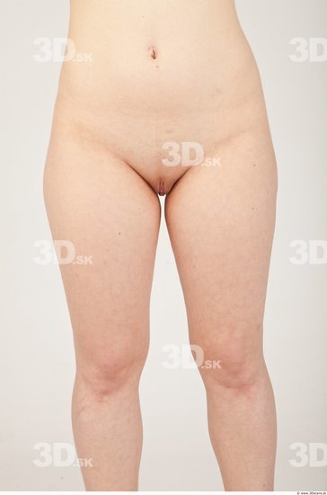 Whole Body Woman White Nude Average Female Studio Poses