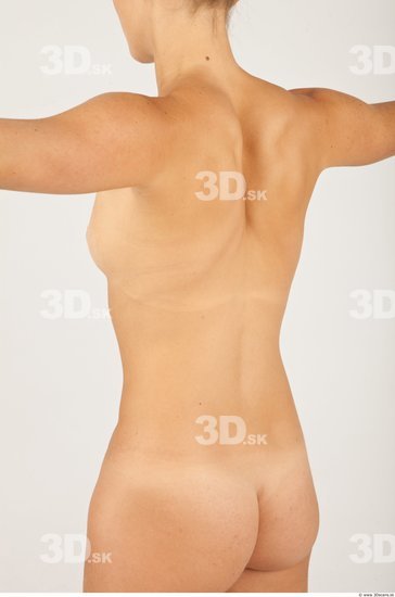 Whole Body Woman White Nude Slim Female Studio Poses