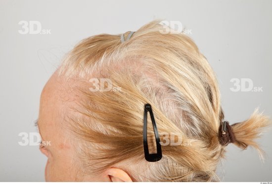 Head Woman White Overweight Wrinkles Street photo references