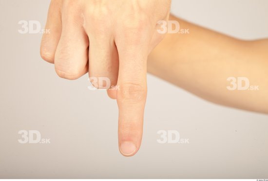 Fingers Whole Body Man Casual Slim Studio photo references