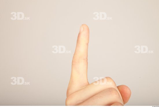 Fingers Whole Body Man Casual Slim Studio photo references