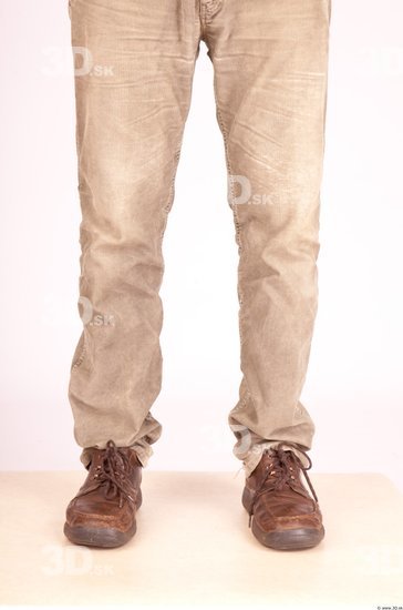 Calf Whole Body Man Formal Trousers Average Studio photo references