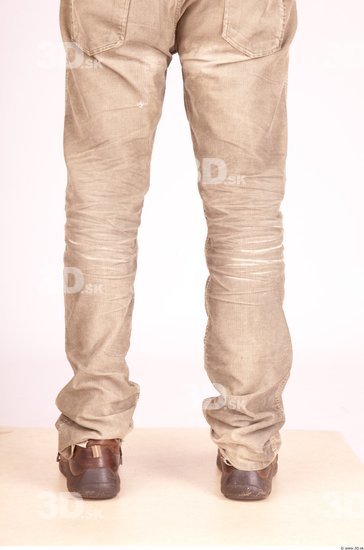 Calf Whole Body Man Formal Trousers Average Studio photo references