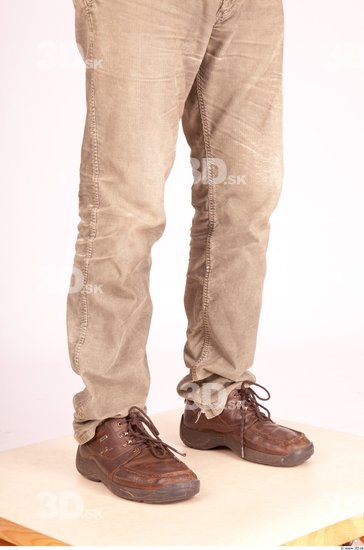 Calf Whole Body Man Formal Trousers Average Studio photo references